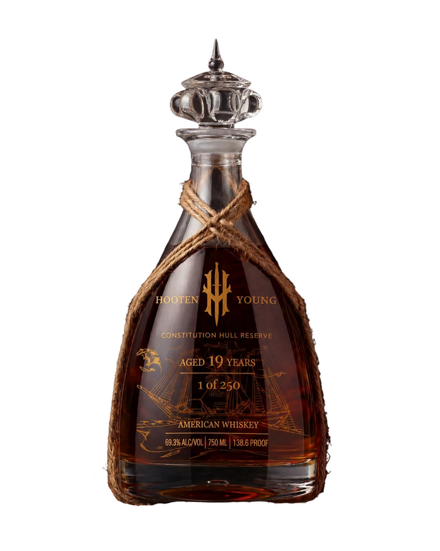 Hooten Young | Constitution Hull Reserve | 19 Year Old American Whiskey | Ultra Rare Edition at CaskCartel.com