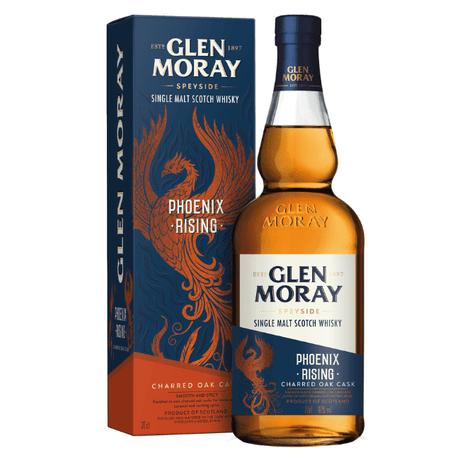 Glen Moray Phoenix Rising Charred Oak Cask | 700ML at CaskCartel.com