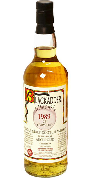Auchroisk 22 Year Old Blackadder Raw Cask Single Malt Scotch Whisky at CaskCartel.com