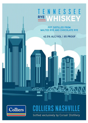 Colliers Nashville Tennessee Rye Whisky at CaskCartel.com