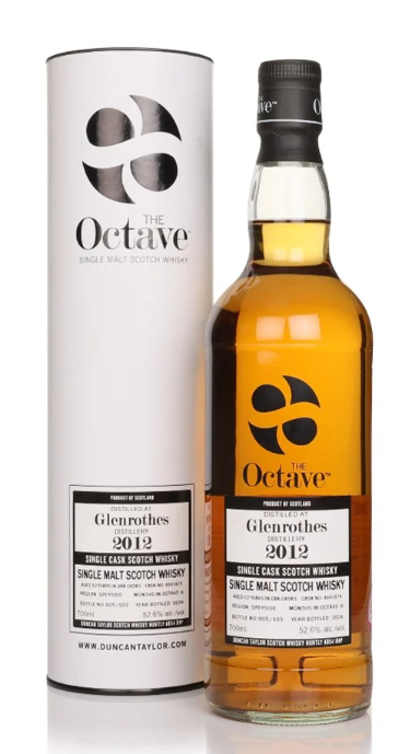 Glenrothes 12 Year Old Cask #4941676 The Octave Duncan Taylor Single Malt Scotch Whisky | 700ML at CaskCartel.com