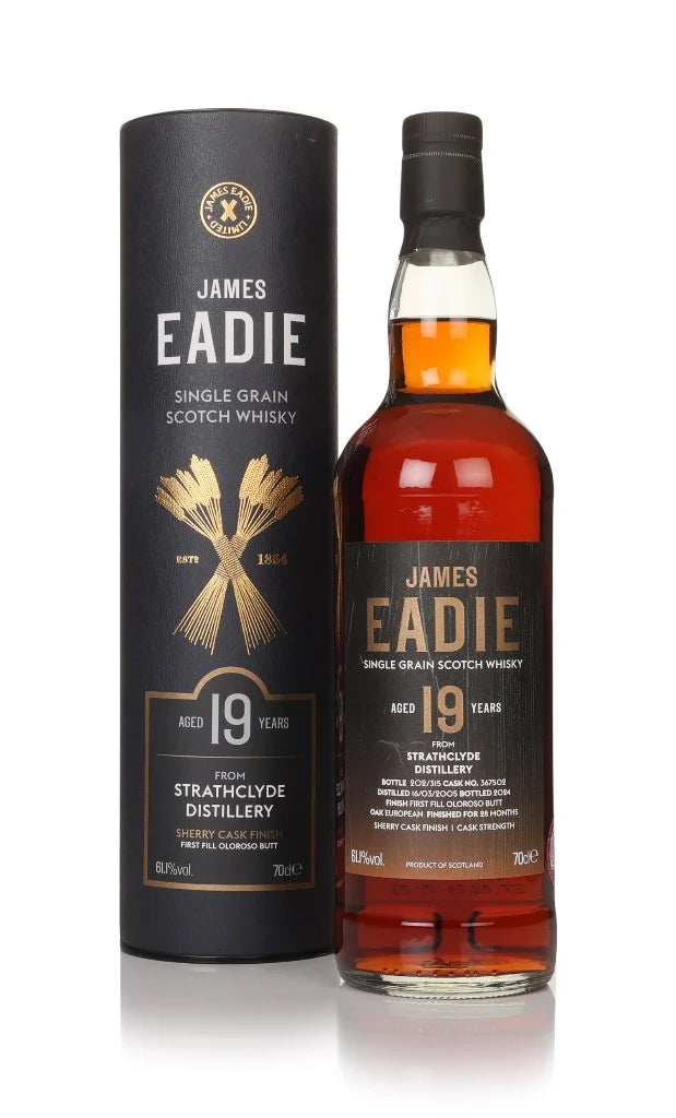 Strathclyde 19 Year Old 2005 Cask #367502 James Eadie Single Grain Scotch Whisky | 700ML at CaskCartel.com