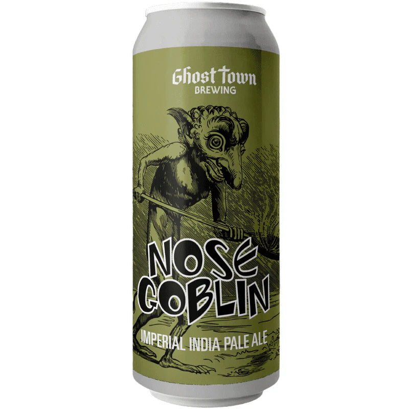 Ghost Town Brewing Nose Goblin Imperial IPA Beer | (4)*473ML at CaskCartel.com