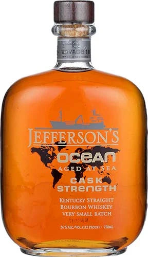 Jefferson's Ocean Aged At Sea Voyage 14 Cask Strength Straight Bourbon Whiskey at CaskCartel.com