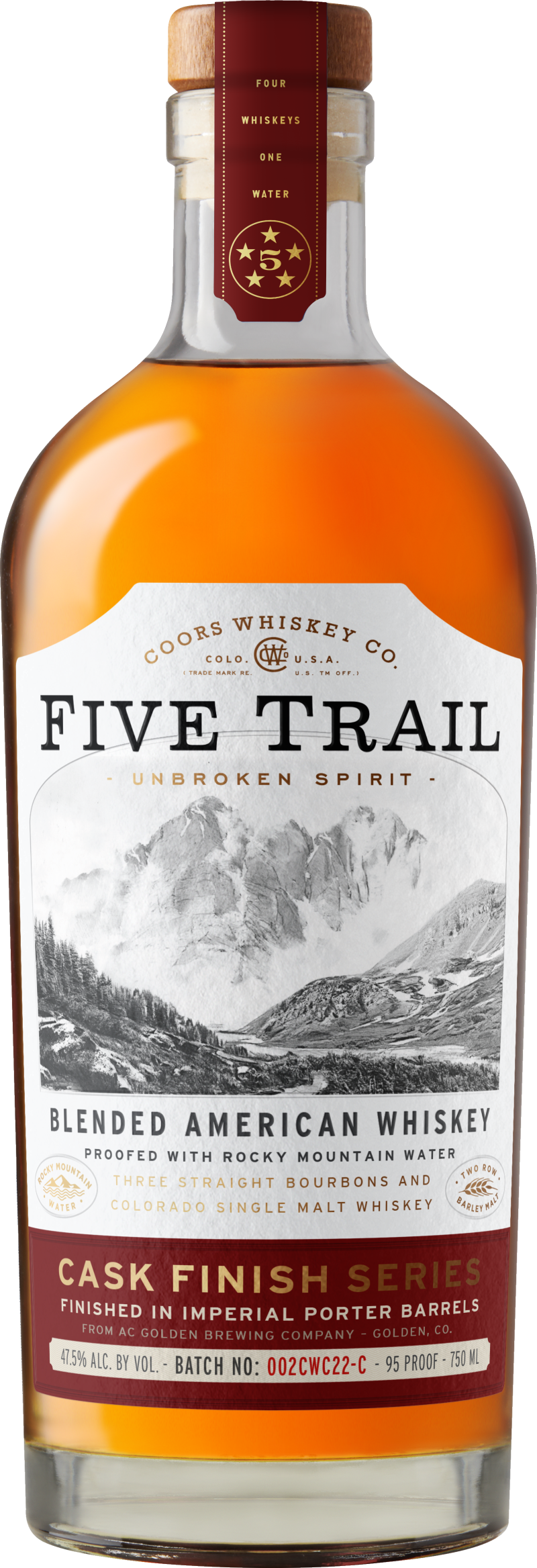 [BUY] Five Trail Blended American Whiskey Cask Finish Series at