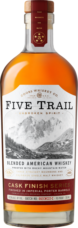Five Trail Blended American Whiskey Cask Finish Series at CaskCartel.com