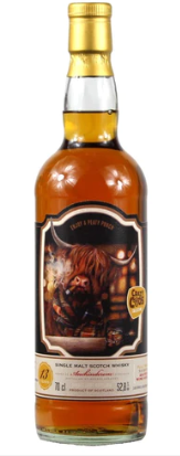 Auchinderom 13 Year Old Crazy Coos Collection 4 Peated Sauternes Cask #CM4 Single Malt Scotch Whisky | 700ML