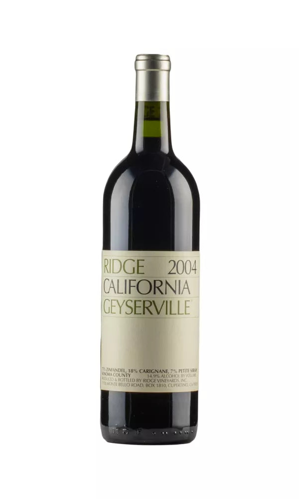 ワイン Ridge 2004 California Geyserville Ridge 2004 California Geyserville