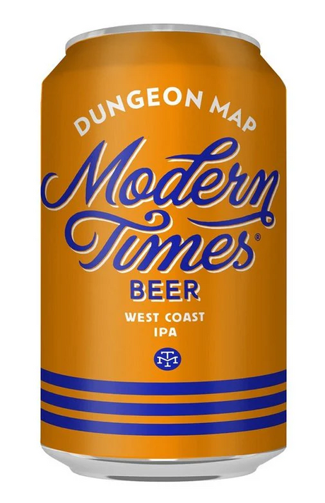 Modern Times Dungeon Map West Coast IPA Beer | (6)*355ML at CaskCartel.com