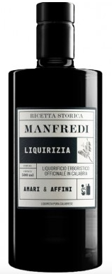 Manfredi Liquirizia Amari & Affini Ricetta Storica Liqueur | 500ML