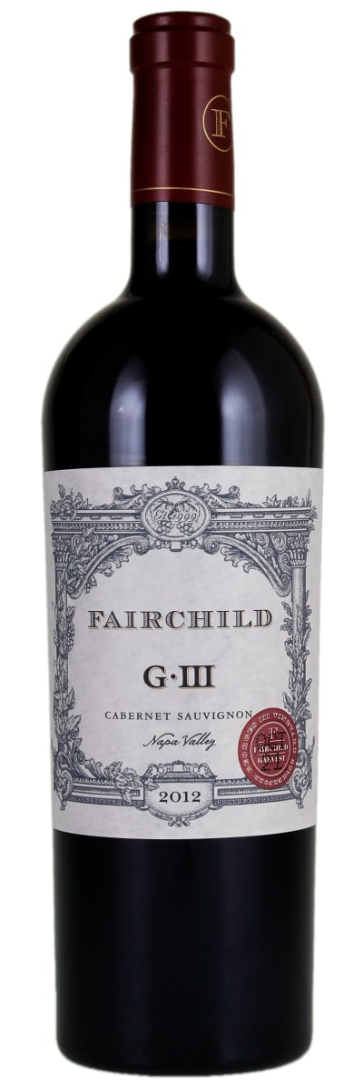 2012 | Fairchild Estate | G III Cabernet Sauvignon at CaskCartel.com
