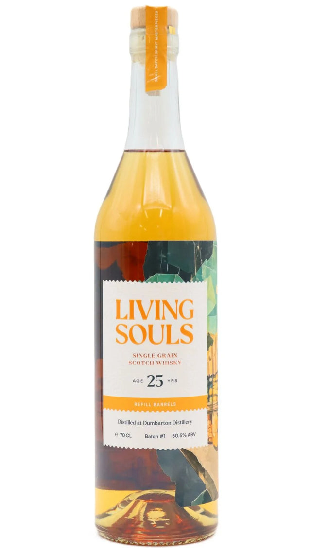 Living Souls 25 Year Old Dumbarton Single Grain Scotch Whisky