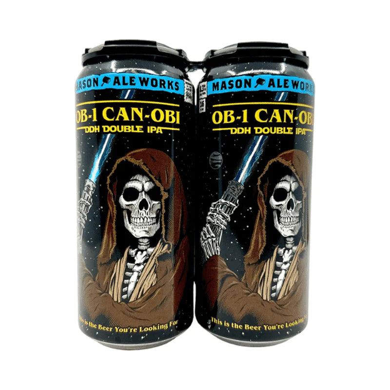 Mason Ale Works Obi-1 Can-Obi DDH Hazy Double IPA | (4)*473ML at CaskCartel.com