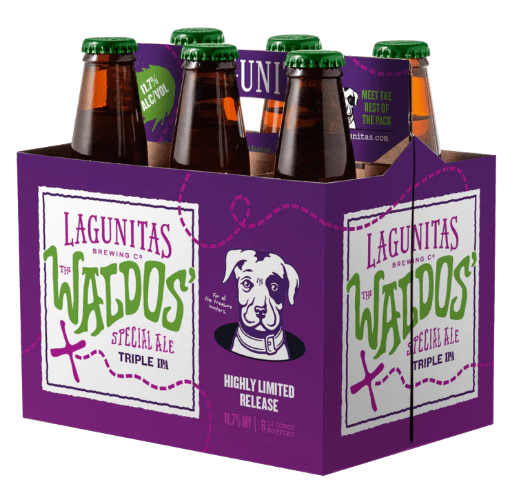 Lagunitas Waldos Special Ale Triple IPA | (6)*355ML at CaskCartel.com