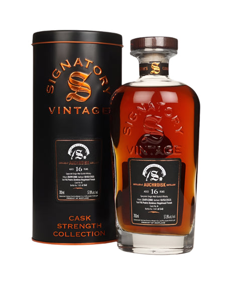 Auchroisk 16 Year Old 2008 Cask #6 - Cask Strength Collection (Signatory) Single Malt Scotch Whisky | 700ML at CaskCartel.com
