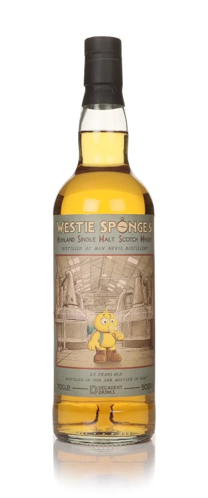 Ben Nevis 25 Year Old 1998 Westie Sponge 5 (Decadent Drinks) Single Malt Scotch Whisky | 700ML at CaskCartel.com