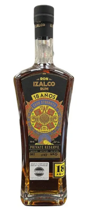 Ron Izalco Cask Strength Private Reserve 18 Year Old Rum | 700ML at CaskCartel.com