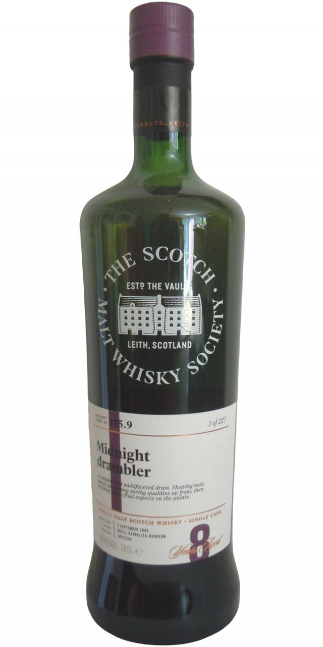 anCnoc 2009 SMWS 115.9 Midnight Drambler Single Malt Scotch Whisky | 700ML at CaskCartel.com