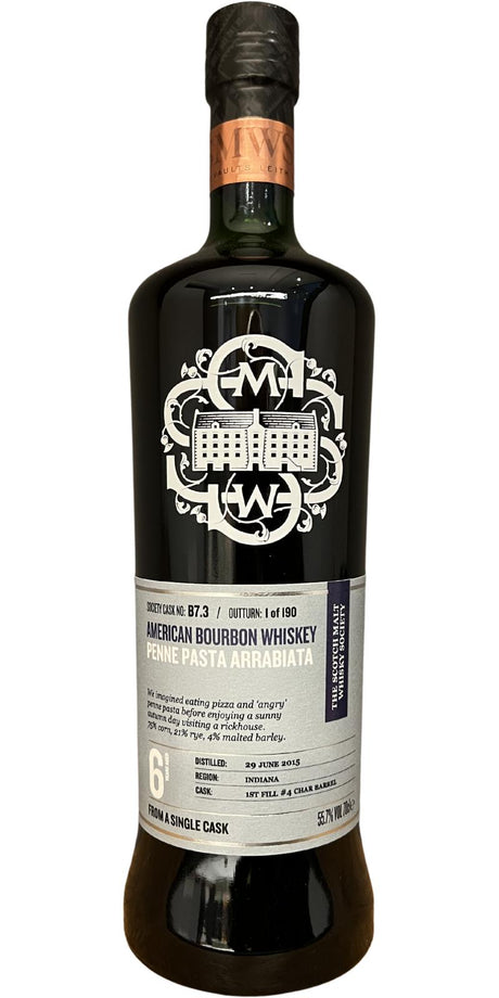 Bourbon Whiskey 2015 SMWS B7.3 Penne Pasta Arrabiata | 700ML at CaskCartel.com