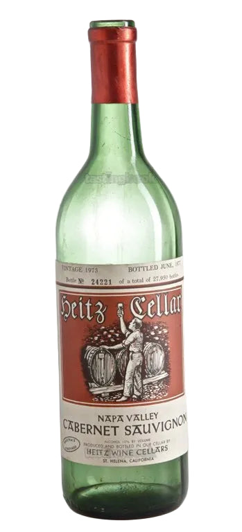 1973 | Heitz Cellar | Martha's Vineyard Cabernet Sauvignon at CaskCartel.com
