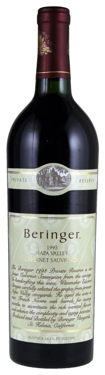 1993 | Beringer | Private Reserve Cabernet Sauvignon (Magnum) at CaskCartel.com