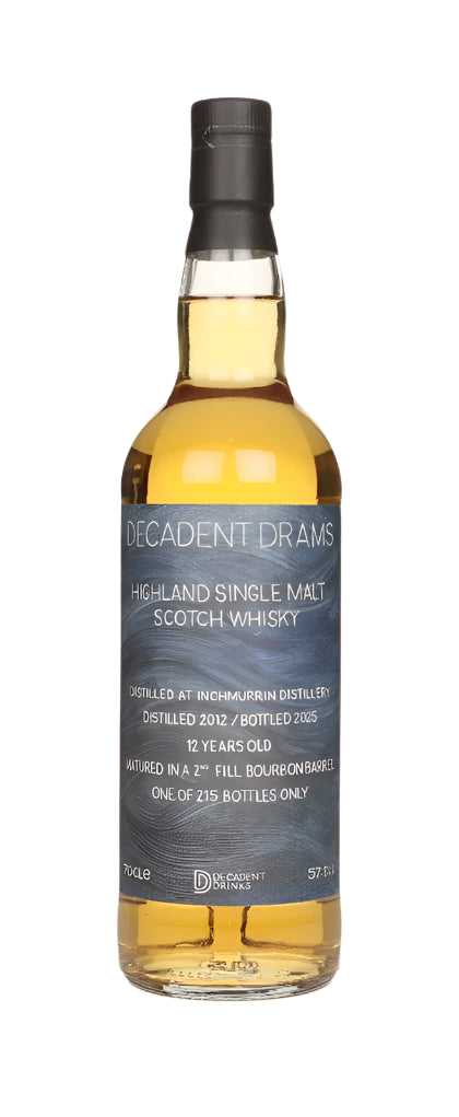Inchmurrin 12 Year Old 2012 - Decadent Drams (Decadent Drinks) Single Malt Scotch Whisky | 700ML at CaskCartel.com