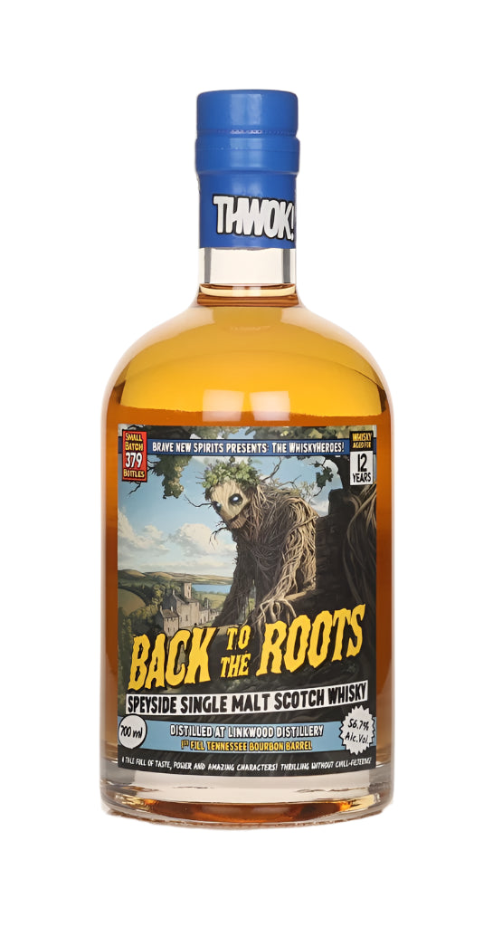 Linkwood 12 Year Old - Whiskyheroes (Brave New Spirits) Single Malt Scotch Whisky | 700ML at CaskCartel.com