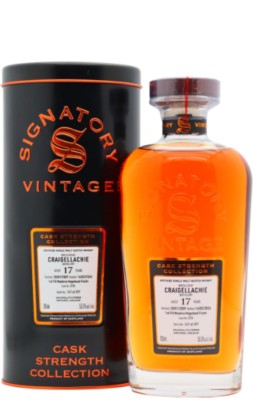 Craigellachie Signatory Vintage Single Madeira Wine Cask #210 17 Year Old · 2009 Vintage Single Malt Scotch Whisky | 700ML at CaskCartel.com