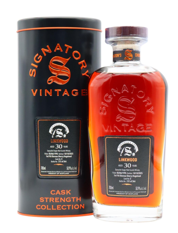 Linkwood Signatory Vintage Symington's Choice Single Cask #3 30 Year Old 1995 Single Malt Scotch Whisky | 700ML at CaskCartel.com