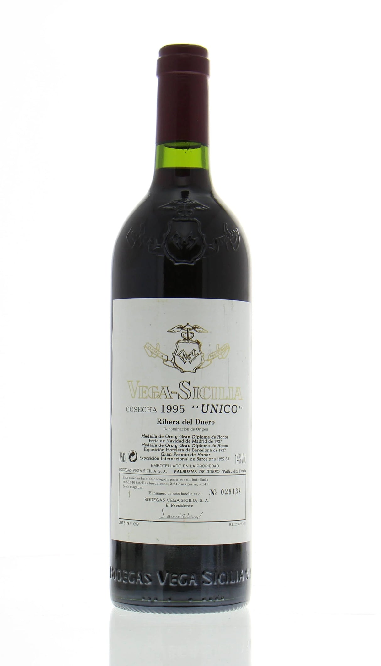 1995 | Vega Sicilia | Unico Gran Reserva at CaskCartel.com