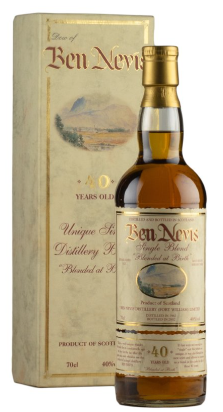BUY] Ben Nevis 40 Year Old 1962 Blended Scotch Whisky | 700ML at