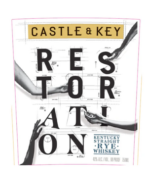 Castle & Key Restoration 2024 Release Kentucky Rye Whiskey at CaskCartel.com