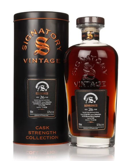 Benrinnes 26 Year Old 1997 Cask #9749 Cask Strength Collection Signatory Single Malt Scotch Whisky | 700ML at CaskCartel.com