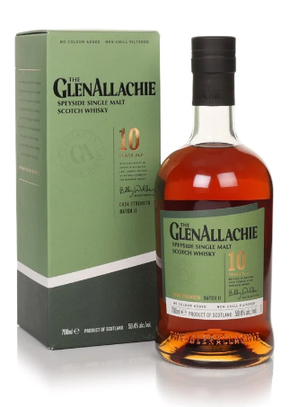 GlenAllachie 10 Year Old Cask Strength Batch #11 Single Malt Scotch Whisky | 700ML