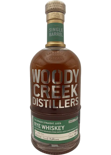 Woody Creek Distillers Single Barrel Colorado Straight Rye Whiskey at CaskCartel.com