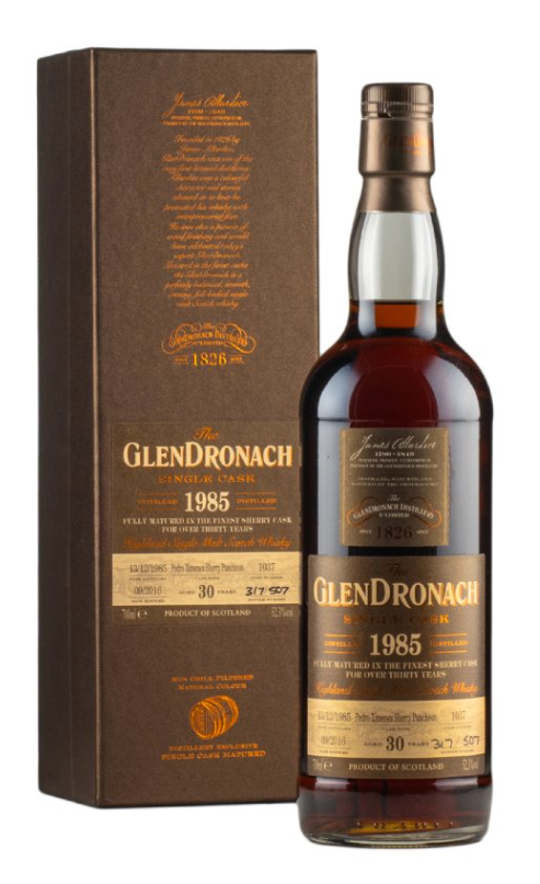 Glendronach 30 Year Old Cask #1037 Batch #14 1985 Single Malt Scotch Whisky | 700ML