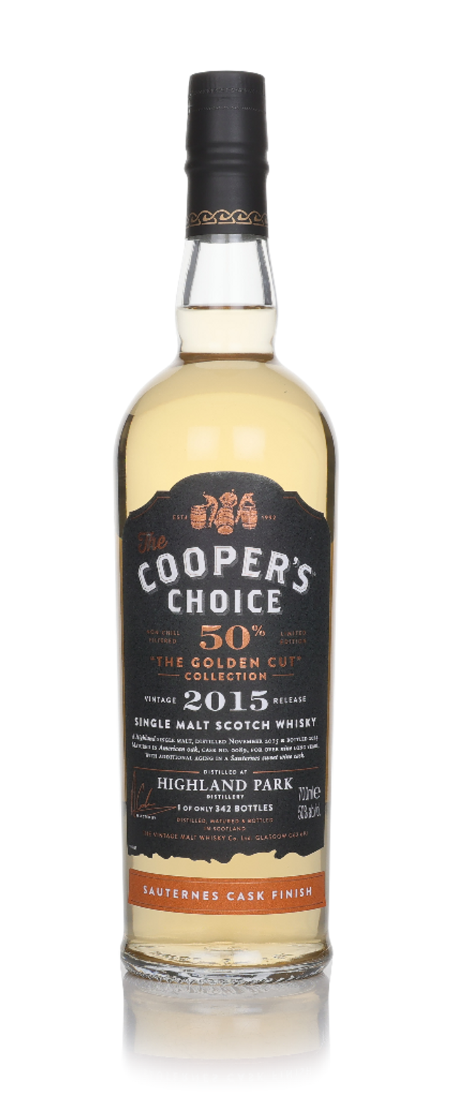 Highland Park 9 Year Old 2015 - The Cooper's Choice The Golden Cut Collection Single Malt Scotch Whisky | 700ML at CaskCartel.com