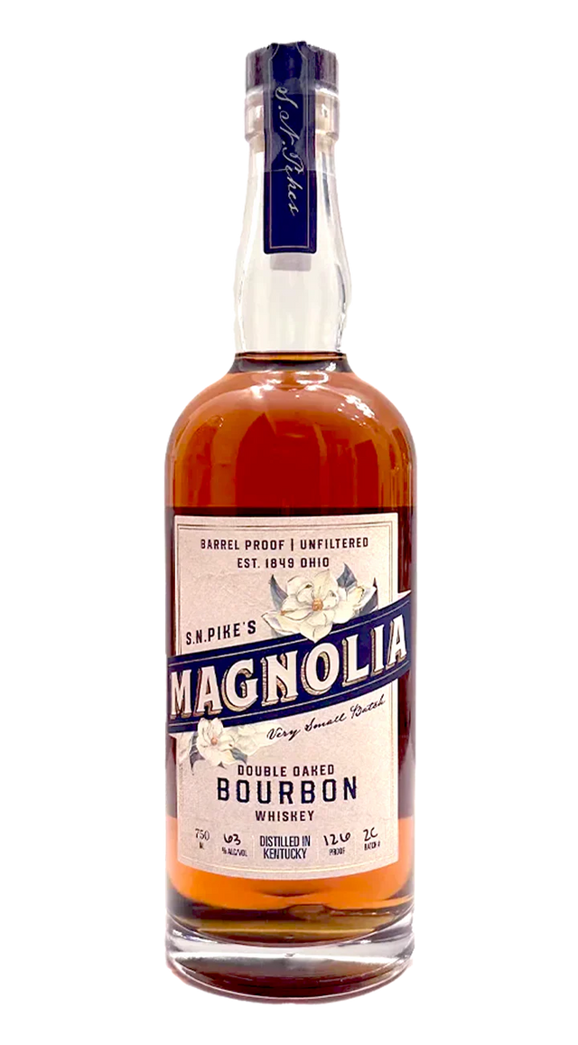 S.N. Pike's Magnolia | Double Oaked Small Batch 2C | Barrel Proof Bourbon Whiskey at CaskCartel.com