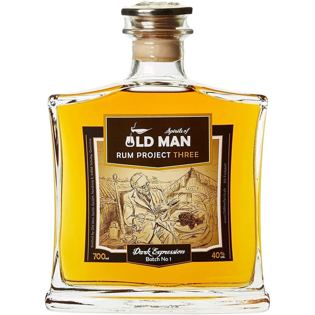 Old Man Rum Project Three Dark Expression Batch No 1 | 700ML at CaskCartel.com