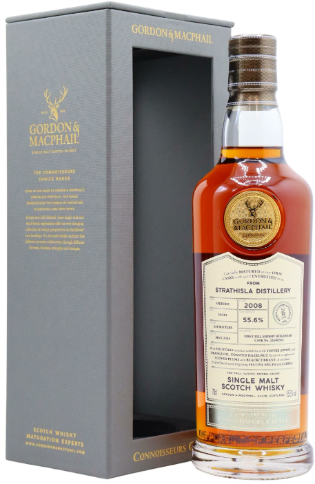 Strathisla 15 Year Old Connoisseurs Choice Single Cask #21600502 2008 Single Malt Scotch Whisky | 700ML