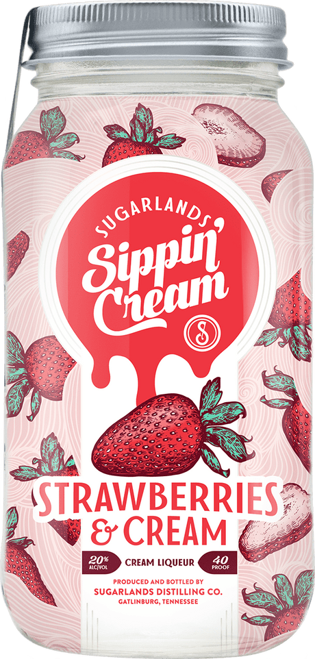 Sugarlands Strawberries & Cream Sippin’ Cream at CaskCartel.com