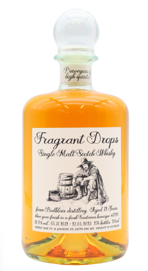 Balblair Fragrant Drops Single Cask #3228 12 Year Old · 2012 Vintage Single Malt Scotch Whisky | 700ML at CaskCartel.com