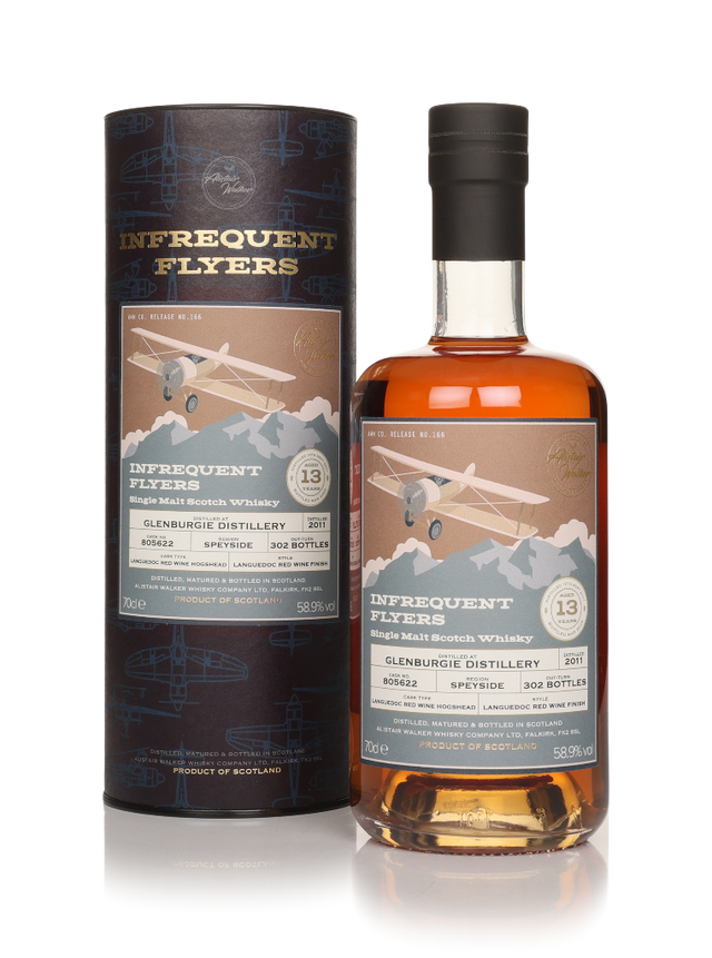 Glenburgie 13 Year Old 2011 Cask #805622 - Infrequent Flyers Single Malt Scotch Whisky | 700ML at CaskCartel.com