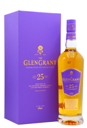 Glen Grant 2024 Release Speyside 25 Year Old Single Malt Scotch Whisky | 700ML at CaskCartel.com