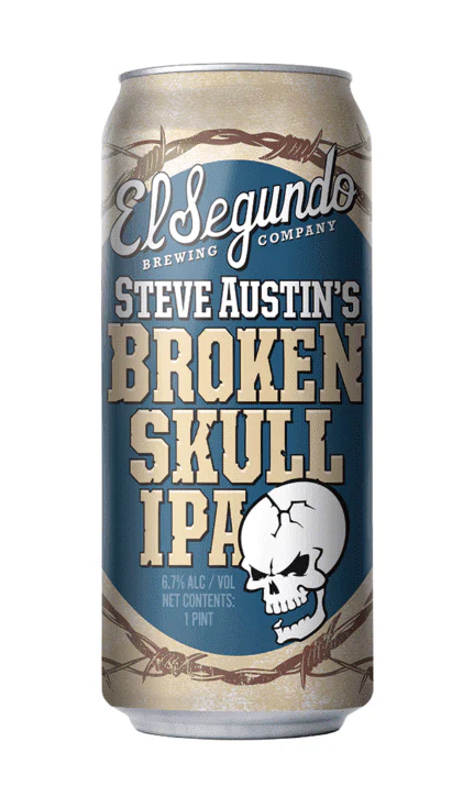 El Segundo Brewing Co. Steve Austin's Broken Skull IPA Beer | (4)*475ML at CaskCartel.com