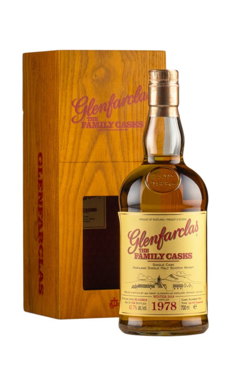 Glenfarclas 40 Year Old Family Cask #661 1978 | 700ML at CaskCartel.com