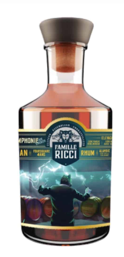 Famille Ricci 7e Symphonie Cask Strength Marie Galante/Barbados | 500ML at CaskCartel.com