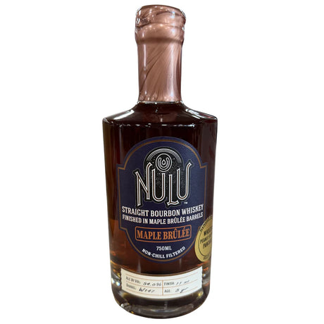 Nulu Wheated Single Barrel Peanut Butter Pancake Select Finished In Maple Brulee Barrels 8 Year Old Kentucky Straight Bourbon Whiskey at CaskCartel.com