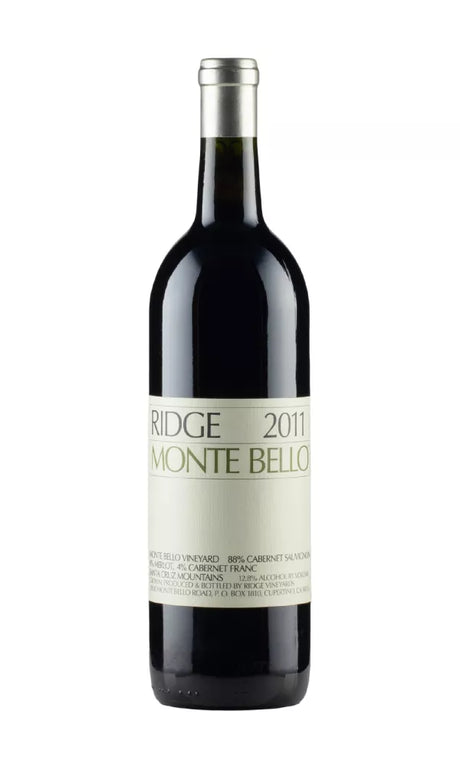 2011 | Ridge Vineyards | Monte Bello at CaskCartel.com