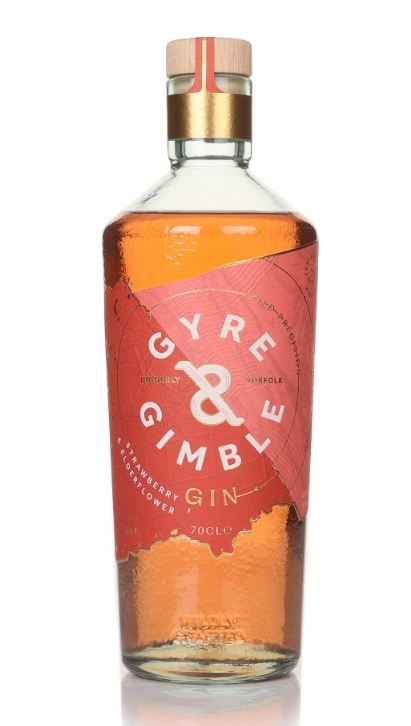 Gyre & Gimble Strawberry & Elderflower Gin | 700ML at CaskCartel.com